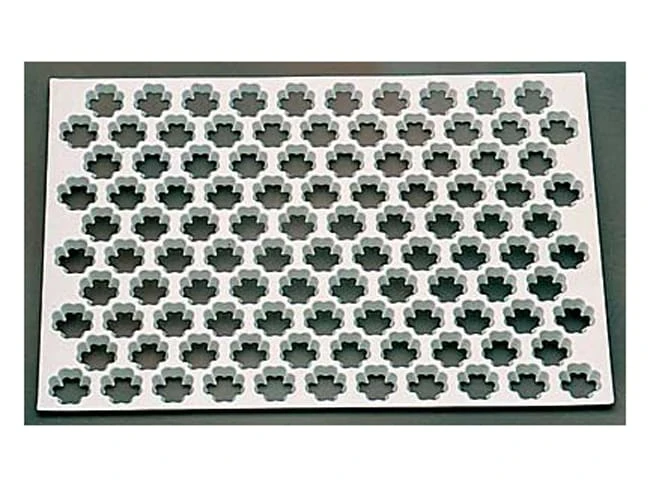 Plaque Découpoir 60 Trèfles - Matfer 1 Plaque Découpoir 60 Trèfles - Matfer