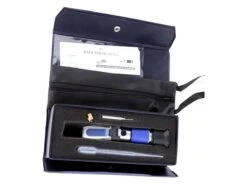 Réfractomètre - Sorbetomètre - 0-25% Brix - Alla France 5 Réfractomètre - Sorbetomètre - 0-25% Brix - Alla France -Fournitures De Pâtisserie refractometre 2 3 main 650