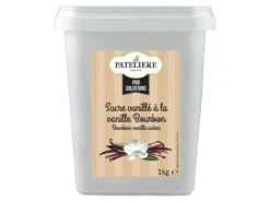 Sucre Vanillé Naturel - à La Vanille Bourbon - 1 Kg - La Patelière