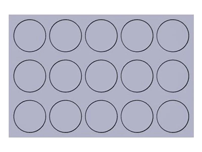 Moule à Pain - 15 Hamburgers - 60 X 40 Cm - Mae 1 Moule à Pain - 15 Hamburgers - 60 X 40 Cm - Mae